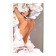 Carty clock, interior "girl", smooth move, 57 x 35 x 4 cm