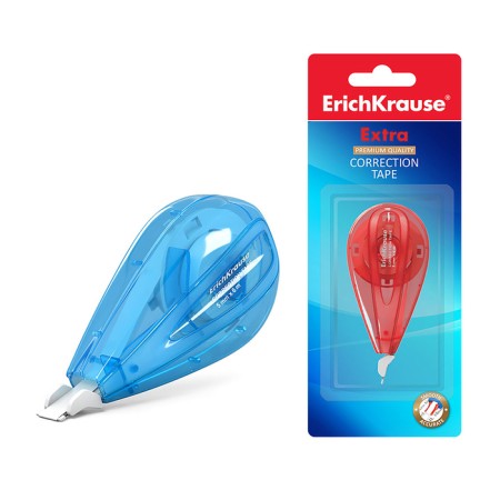 Erichkrause correcting tape, 5 mm x 6 meters, mix, in blister