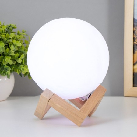 Nightlight "Moon" Led usb d.13 cm-2
