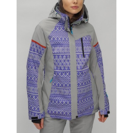 Ski suit, size 42, purple color-29