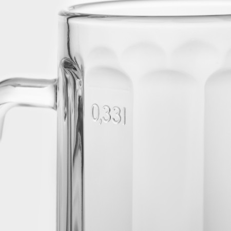 Glass glass for beer "Rook", 330 ml-3