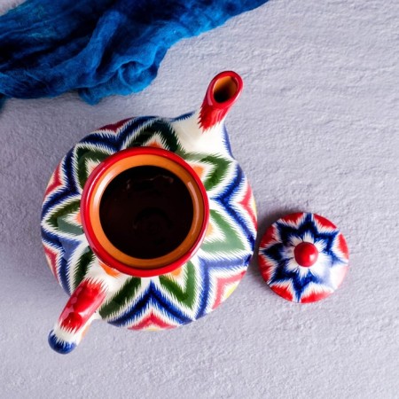 Rishtan ceramics "Atlas", 1600 ml, multi -colored-2