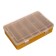 Box for trifles K-12, plastics, 19 x 12.5 x 4.7 cm, yellow