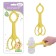 Forceps for sterilization of bottles, length 22 cm