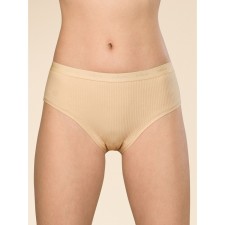 Female cowards, size xxl, beige color