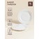 Set of plates SL Home "Amande", 2pcs, D = 21 cm, 21x21x1.5 cm.