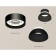 Ambrella Light, XS8102035, GX53 LED 12 watts lamp, black sand, white matte