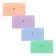 The convert folder on the C6, 180 μm button, Erichkrause "Matt Pastel Bloom", opaque, embossing "sand", mix