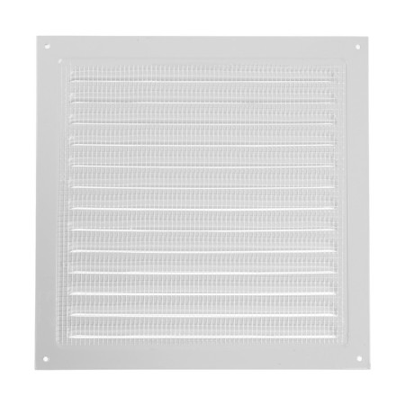 Ventilation grate Zein Lux RM2525C, 250 x 250 mm, with a grid, metal, gray-5