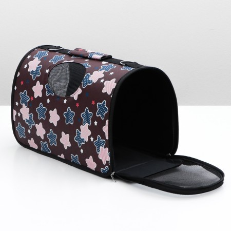 Animal bar bag "Star", size m, 40 x 21 x 27 cm, burgundy-3