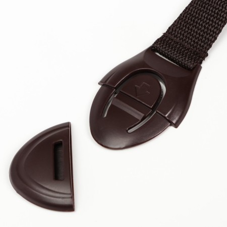 Universal lock on the tape, brown color-1