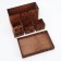 Organizer for stationery "houses" wood, 235 x 142 x 30 mm