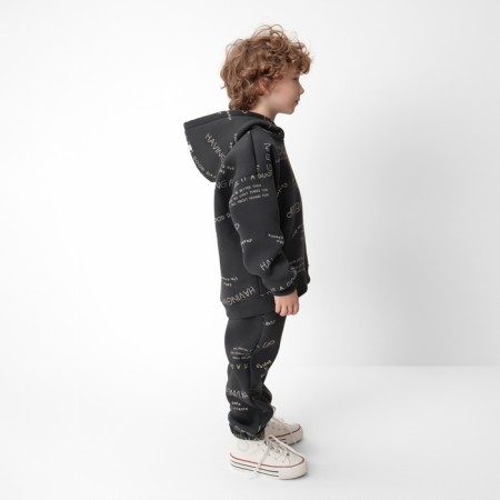 Kids (sweatshirt, trousers) KAFTAN LEVEL UP R.36 (134-140), gray-2