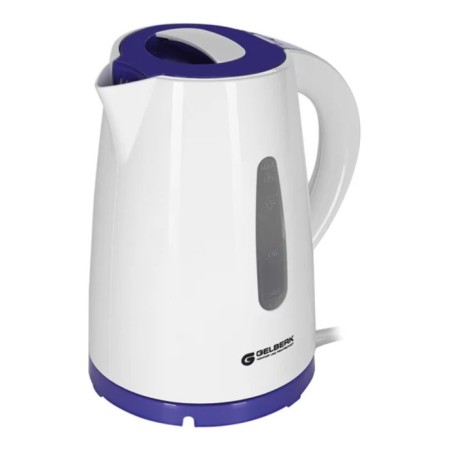 Electric kettle Gelberk GL-463, plastic, 1.7 l, 2200 watts, white-violet-1