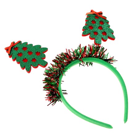New Year! Carnival rim "Christmas trees", color mix-1
