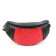 Female warehouse bag, outer pocket, black/red cracker