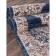 Rectangular carpet Algan zeus, size 200x120 cm, color D.Blue/ivory