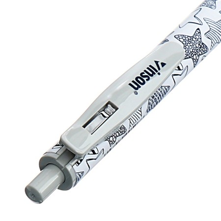 Automatic ballpoint handle 0.7mm blue oil, vinson, razin. Keep. (barcode on a piece) 10534-4