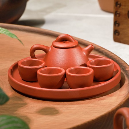 Decor for the tea ceremony "Tea Supplier" 10x10x6cm / 6 items
