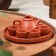 Decor for the tea ceremony "Tea Supplier" 10x10x6cm / 6 items