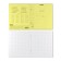 Notebook 12 sheets in the Erichkrause Coverpro Neon Classic, plastic cover, offset block, whiteness 100%, yellow
