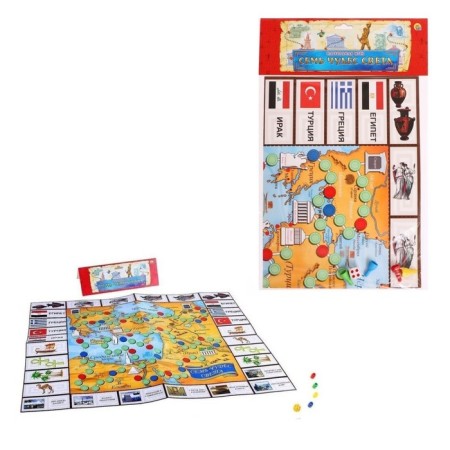 Table game "Seven Wonders of the World"