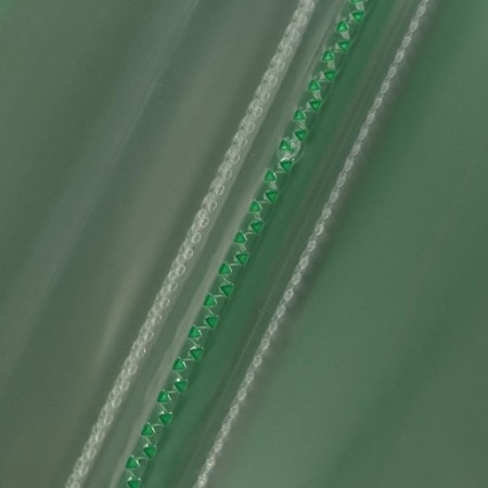 Folder with 10 A4 inserts, 500 μm, calligrata, pocket on the spine, green-2