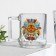 Animals mug, glass, 250 ml, mix