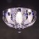 Svetogor chandelier "Grodno" 4x60W E27 LED lighting chrome 40x40cm