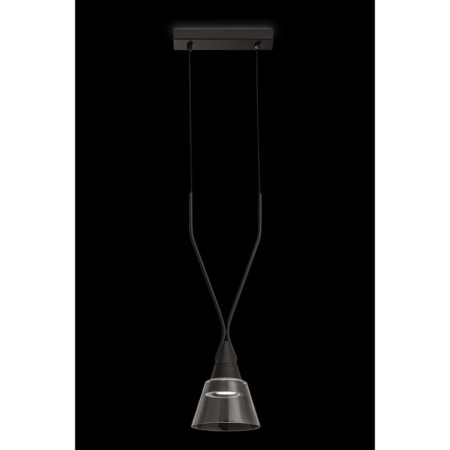 Suspension lamp Maytoni P063PL-01B, GU10, 1x40 W, 230x147x1497 mm, black-4