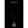 Suspension lamp Maytoni P063PL-01B, GU10, 1x40 W, 230x147x1497 mm, black