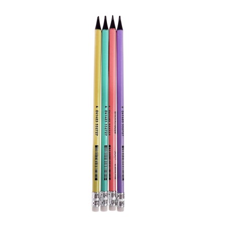 Chernographic pencil with Erichkrause "Pastel", HB, Grifel D = 2.2 mm, plastic, round in a tube, pastel mix-9