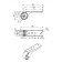 Roller Supported tundra, zinc coating, 1 pc.