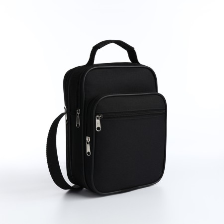 Male bag, "saxi", black color-1