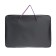 Folder for drawings and drawings A3, 470 x 340 x 20 mm with handles, textile, inner pocket "Creativity" gray 1Sh32