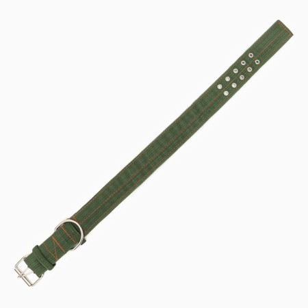 The collar is four-layer, 80 x 4.9 cm, Osh 65-75 cm, polyester, green-3
