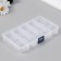 Casket with removable cells for trifles 15 departments 2.2x17.3x10 cm