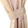 Curtain curtain "Ethel" width 200 cm, height 250 cm, beige color