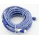 Audio-video cable HDMI (M)/HDMI (M) 10m. Ferrite. Crusado gilding. Blue/white