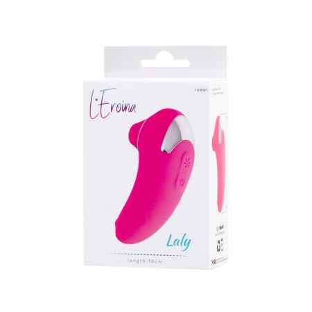 Vacuum-wave stimulator of the clitoris L’Eroina by Toyfa Laly, silicone, 10 cm-15