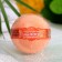 Bomb for baths with a shimmer Happy "Brilliant delight" 130 g (orange)