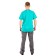 T-shirt Payer Travel Mob, Cotton, Tiffany, XXXL
