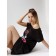 Night shirt female Love, size 48, black color