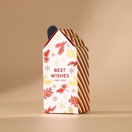 New Year. New Year's gift, hand cream 30 ml and nail file-9