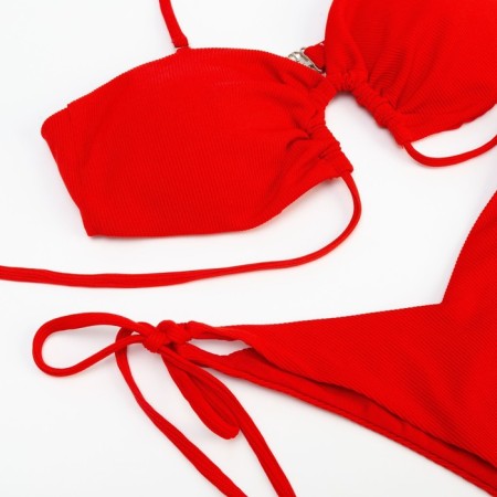 Separate swimsuit minku, red color, rr 48-8