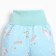 Nursery sliders, blue/unicorn color, height 80 cm