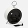 Alarm clock "Snow", with backlight, D-11 cm, battery 2 aa