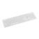 Keyboard Acer OKW123 White USB (zl.kbdee.00d)