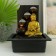 The desktop fountain from the network, backlight "Buddha in gold at the wall with waterfall" 23x17.5x28 cm