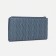 Women's wallet on the button, blue color